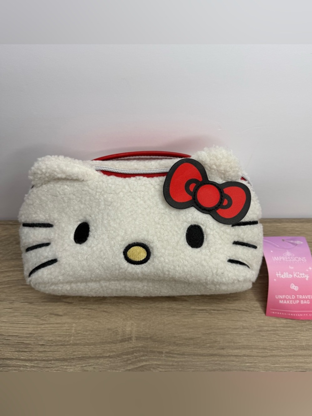 Hello Kitty x Impressions Unfold Travel Makeup Bag NWT